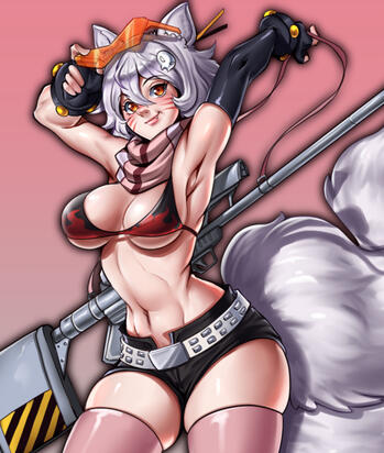 Kitsune oc - commission