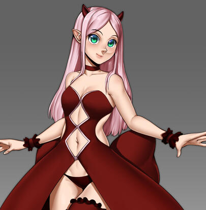 Candy oc illustration- commission